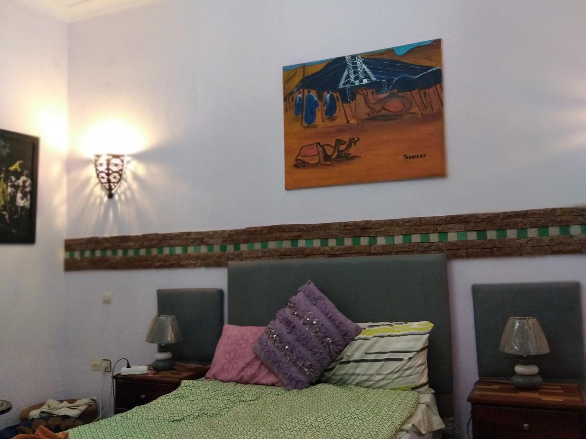 Dar Sam - Purple Room ラバト 部屋 写真